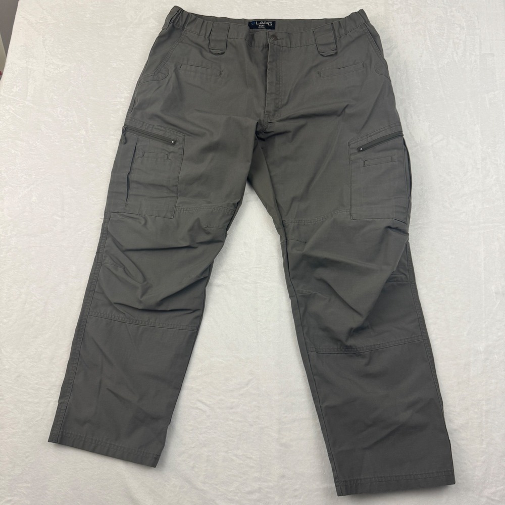 LAPG Atlas Sierra Mens Tactical Cargo Pants Grey Ripstop 42x32 Utility Outdoor